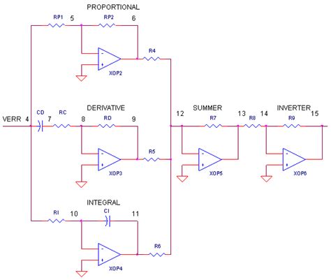 Analog Pid Controller Circuit Diagram