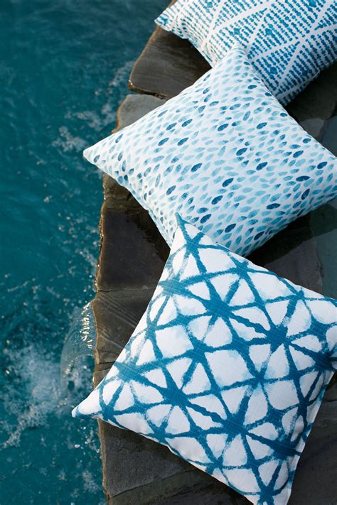 Blue inspired outdoor fabrics great for outdoor pillows, outdoor ...