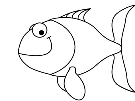 Fish Outline Clipart - Cliparts.co