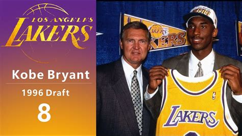 1996 Draft - Kobe Bryant - YouTube