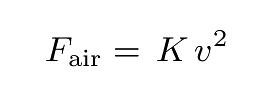 Air Resistance Formula with Solved Examples