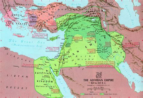 Assyria | Map, Empire, Bible mapping