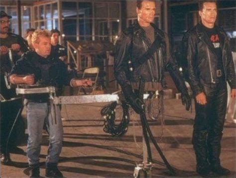 Terminator behind the scenes | Terminator movies, Terminator, New ...