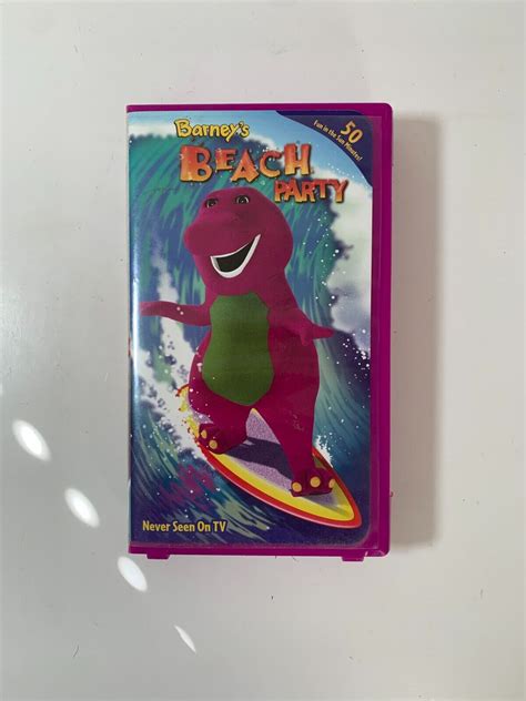 Barney’s Beach Party VHS 2001 In Clamshell Case Never Seen On TV ...