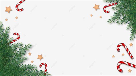 Christmas Decoration Border Overlay Background, Christmas Decoration ...