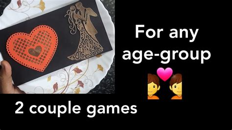 2 couple games ( for any age ) 🥳 | one minute games for couples 💑 ...