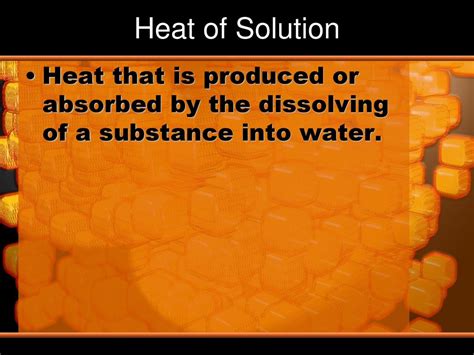 Heat of Reaction Heat of Solution Heats of Fusion and Vaporization ...