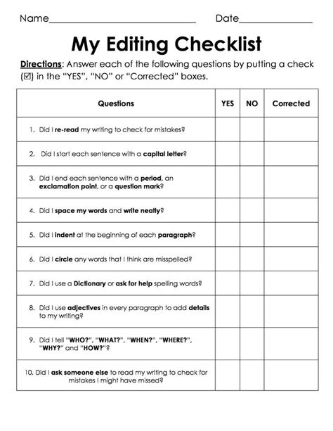 Proofreading Grade 5 - Maryann Kirby's Reading Worksheets