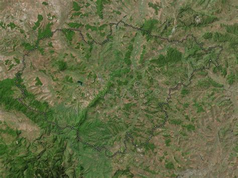 Salaj, Romania. High-res Satellite. No Legend Stock Illustration ...