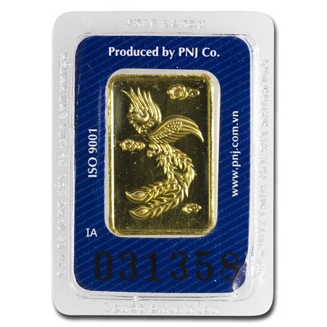 Buy 3.75 gram 1 Chi Gold Bar - PNJ DongA Bank (Phoenix) | APMEX