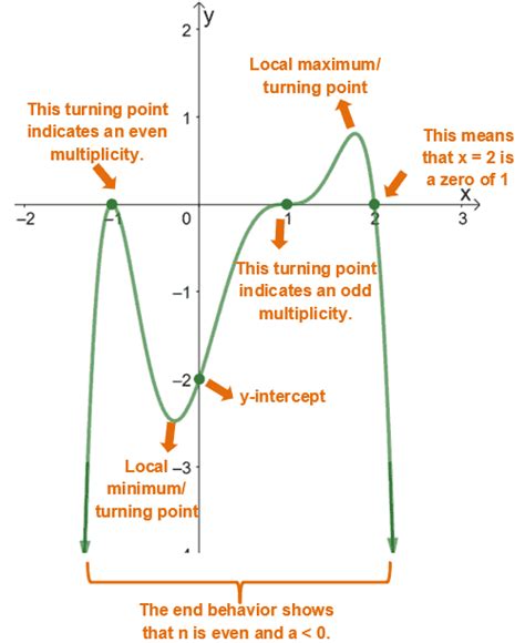 Polynomial functions - Properties, Graphs, and Examples