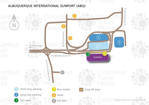 Abq Airport Map