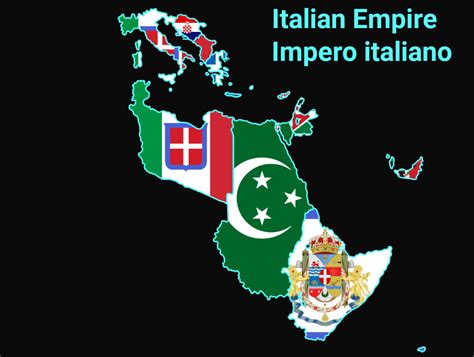 Italian Map Flag