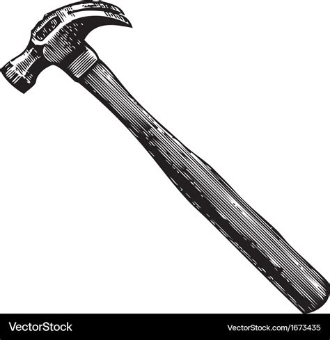 Hammer Royalty Free Vector Image - VectorStock