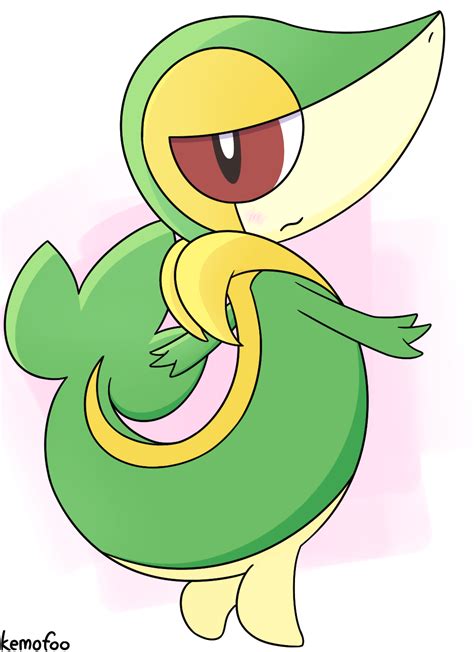 Snivy by kemofoo on DeviantArt