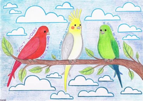 Three Little Birds - 2010 by andrecamilo20 on DeviantArt