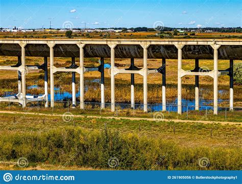 Brooks Aquaduct National Historic Site Brooks Alberta Canada Stock ...