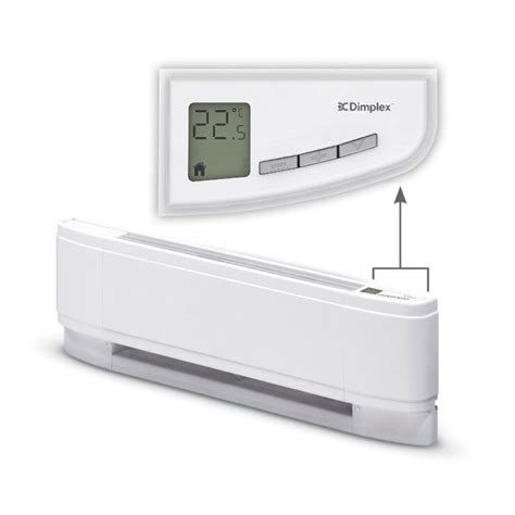 Dimplex PC2507W31 25 in. 750-Watt Linear Proportional Convector ...