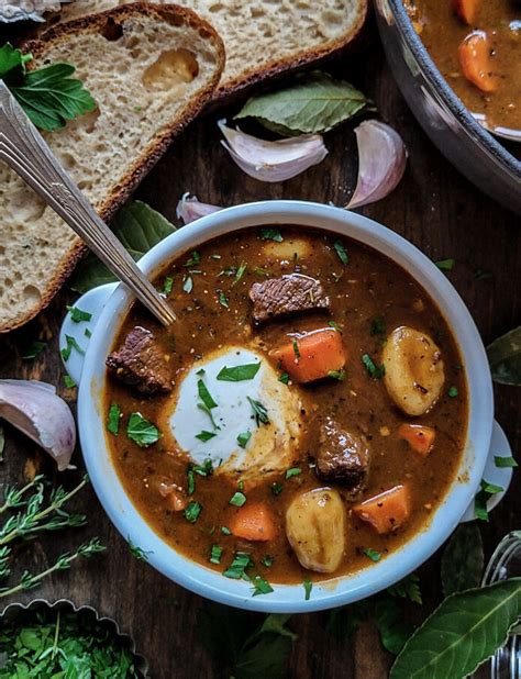 Gulaschsuppe, aka German Goulash Soup | The Lemon Apron