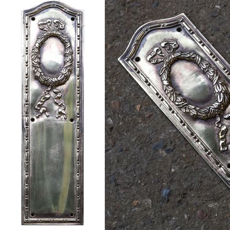 Victorian Brass Finger Plates - The Architectural Forum