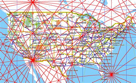 Magnetic Ley Lines in America | google earth overlay for ley lines and ...