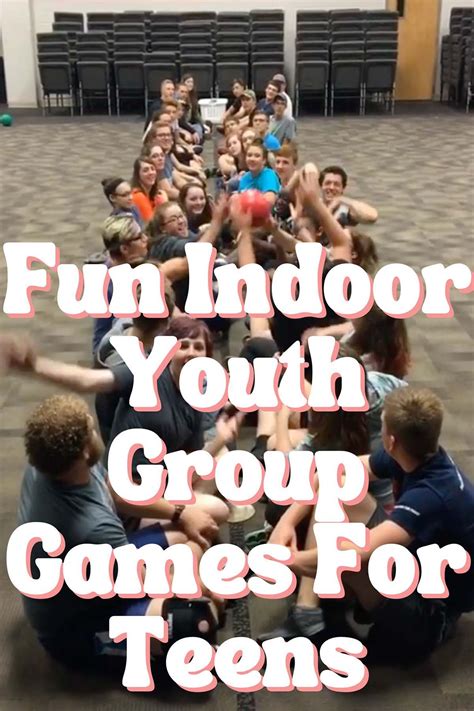 These trendy and easy indoor youth group games for teens are fun for ...