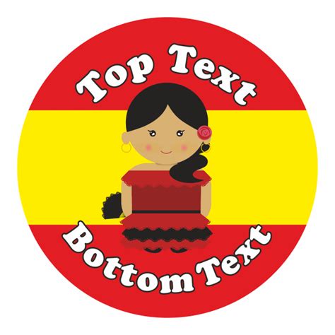 Spanish Customisable Stickers | Stickers for Teachers