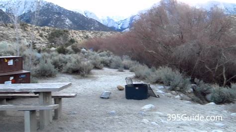 Lone Pine Campground In Lone Pine, California - YouTube