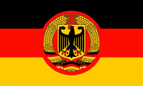 Flag of The Democratic Federal Republic of Germany : vexillology