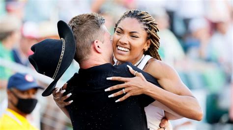 These dating US track athletes are taking their love to the Tokyo ...