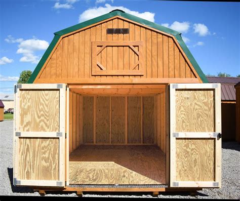 10x16 Lofted Barn 214 | Loft, Barn, Shed