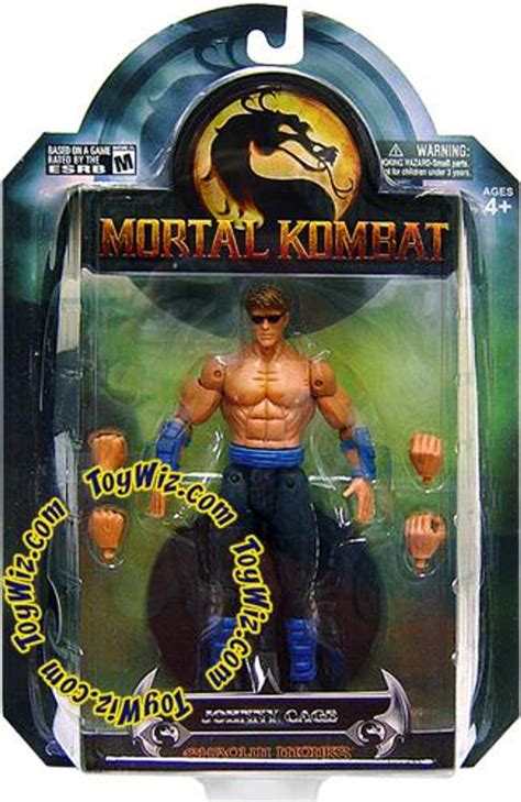 Mortal Kombat Shaolin Monks Series 3 Johnny Cage Action Figure Jazwares ...