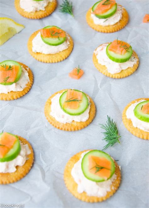 Smoked Salmon Spread Bites With RITZ® Crackers