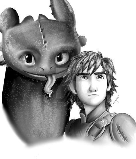 Hiccup And Toothless by Starwarrior4ever on DeviantArt