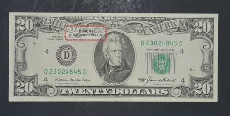 Series 1985 20 dollar bill serial number k1905609b - expresslasopa