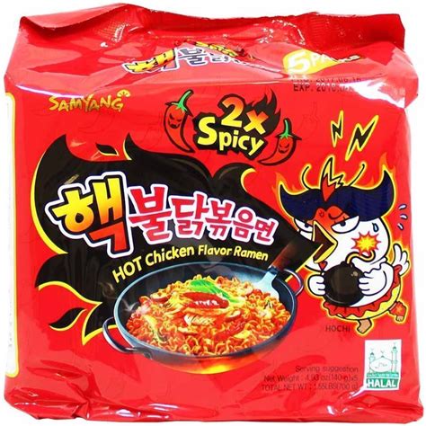 Samyang Buldak 2x Spicy HOT Chicken Flavor Ramen - 1 Pack - Moslawala