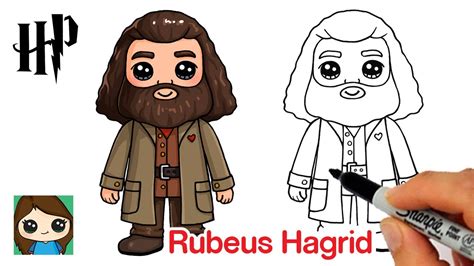 How to Draw Hagrid | Harry Potter