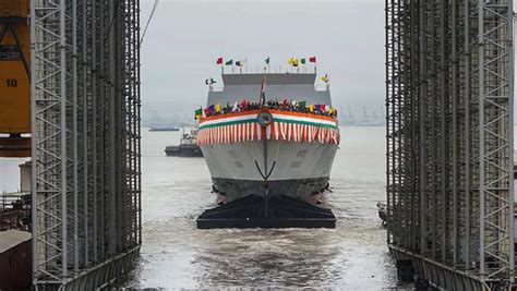 India launches third stealth frigate ‘Taragiri’ - TrendRadars India