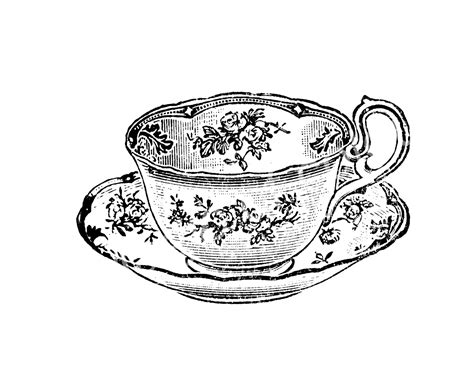 Free Vintage Tea Cliparts, Download Free Vintage Tea Cliparts png ...