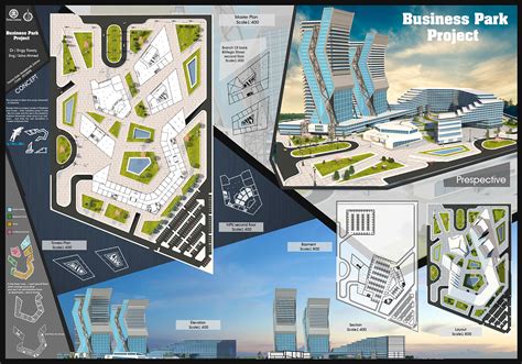 Business Park Project on Behance