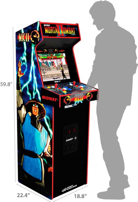 Questions and Answers: Arcade1Up Mortal Kombat II Deluxe Arcade Game ...