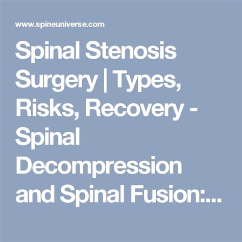 Google Password Recovery Code: Spinal Stenosis Neck Surgery Recovery Time