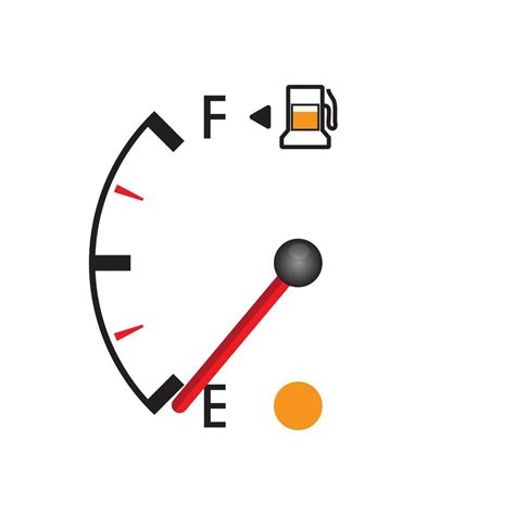 Empty Gas Gauge Svg