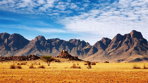 nature, Landscape, Mountain, Clouds, Namibia, Africa, Desert, Rock ...