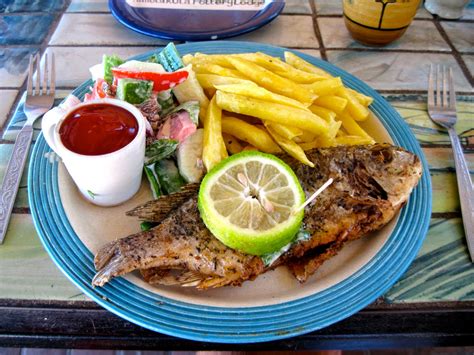 Malawian Recipes: Grilled Chambo Fish