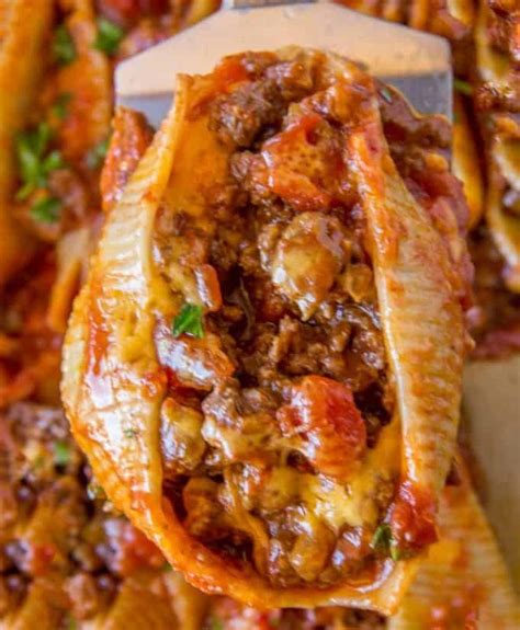 Cheesy Taco Stuffed Shells Recipe