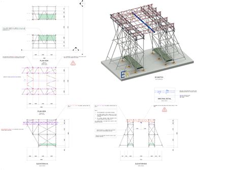 EK Scaffold Design - We provide some of the best Scaffolding Drawings ...