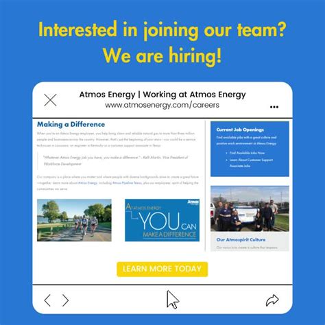 Atmos Energy on LinkedIn: We are hiring! Visit our Careers page to ...