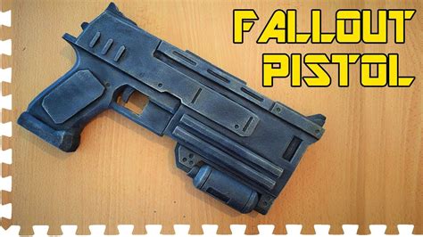 FALLOUT : 10mm Pistol - Cosplay Prop - YouTube