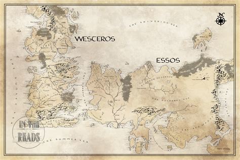 Game of thrones map - polaenjoy